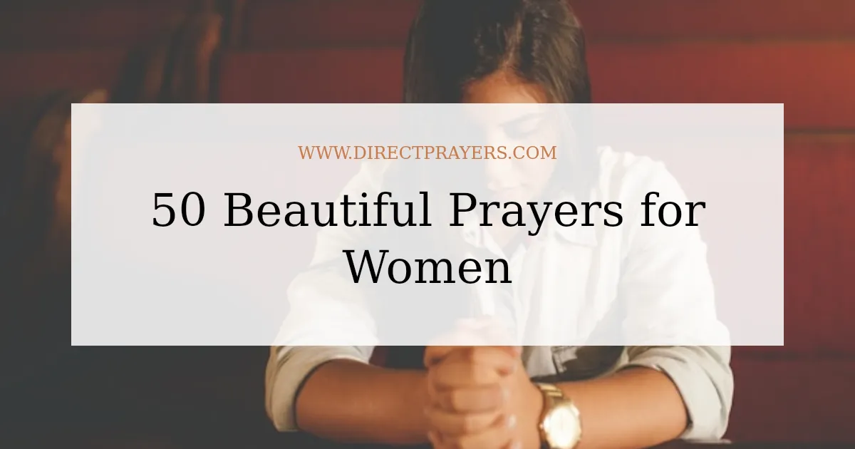 50 Beautiful Prayers for Women