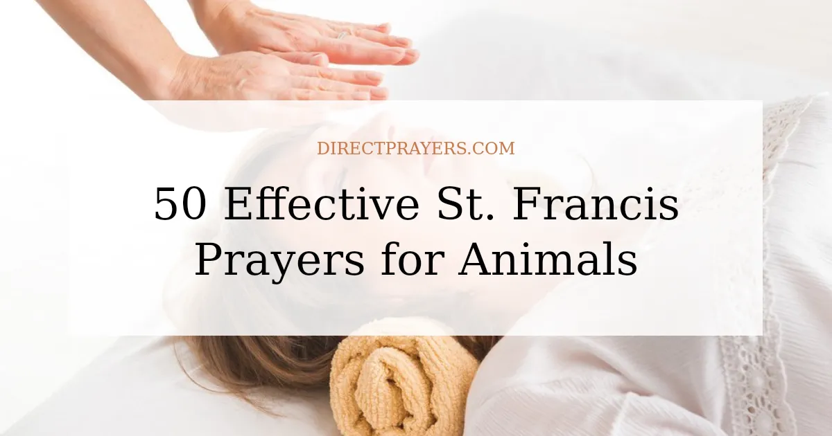 50 Effective St. Francis Prayers for Animals