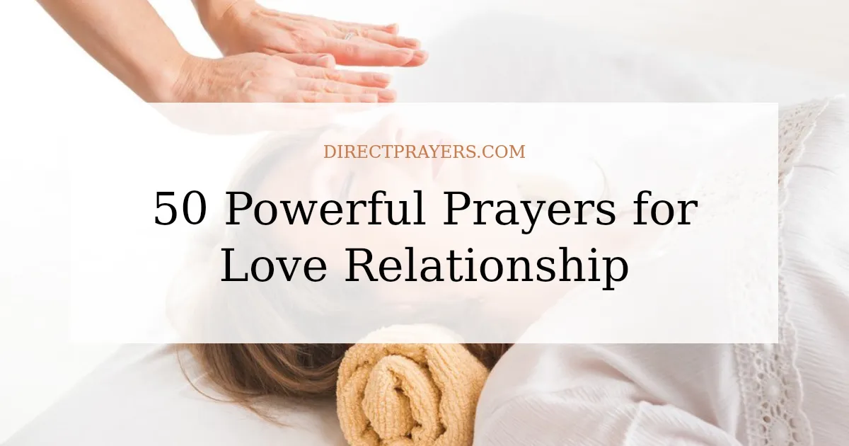 50 Powerful Prayers for Love Relationship